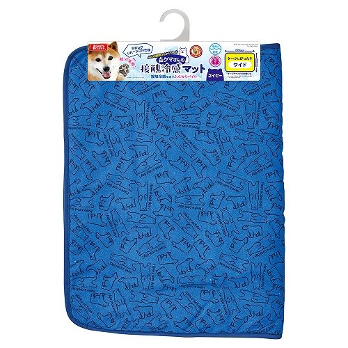 [本]【マルカン】　白クマさんの接触冷感マット　ワイドのサムネイル