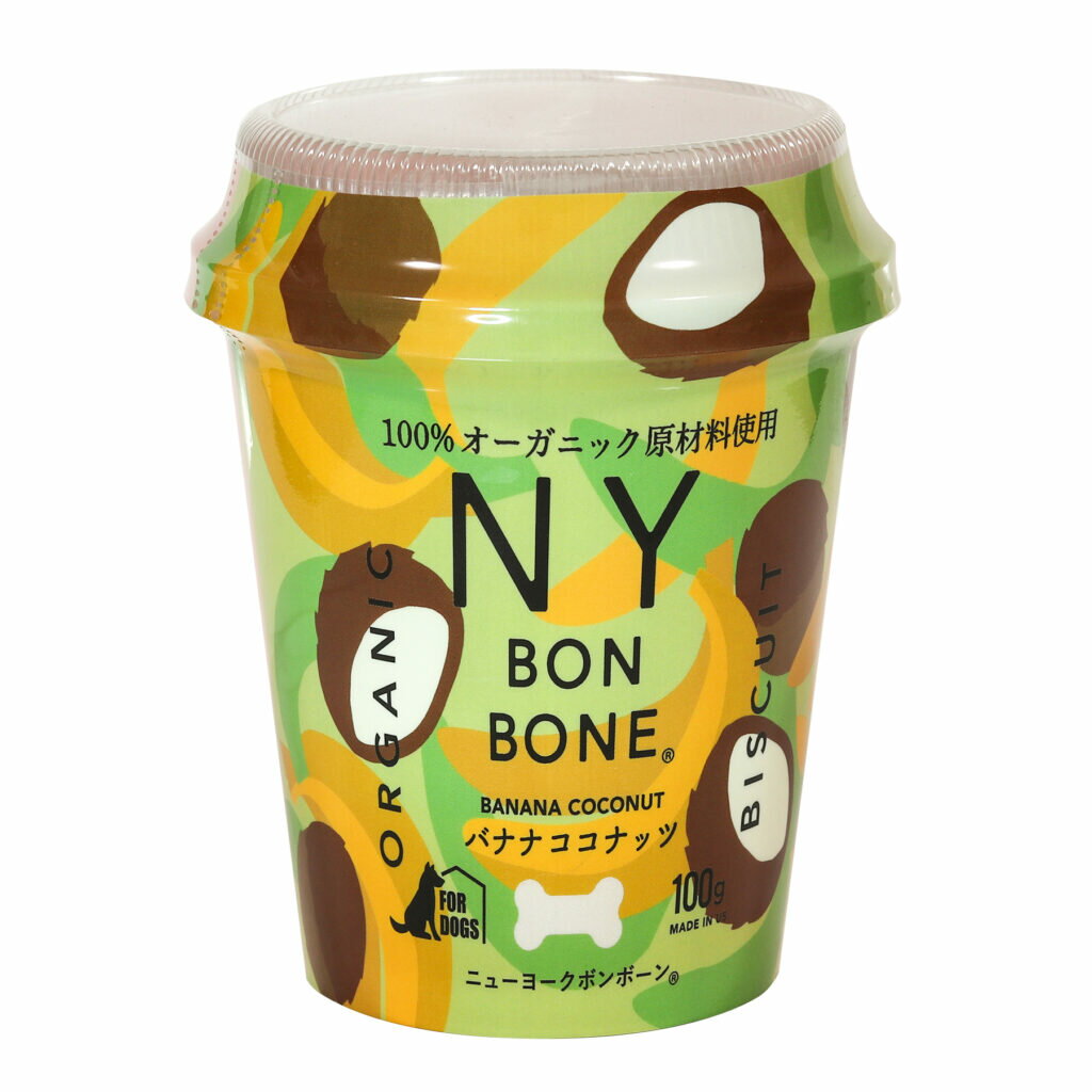 【レッドハート】NY　BON　BONE　ニューヨークボンボーン　バナナココナッツ　カップ　100g