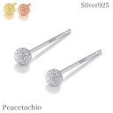 【楽天マラソン!限定価格】ピアス シルバー Silver925 2.5mm 3mm 4mm 5mm 丸玉 球 ボール 目立たない ひかえめ シンプル 小ぶり 小さい おしゃれ つけっぱなし マット ツヤ無