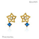 【楽天マラソン!限定価格】ピアス シルバーピアス Silver925 シルバー925 ゴールド 18Kコーティング 星 スター 流れ星 金属アレルギー対応