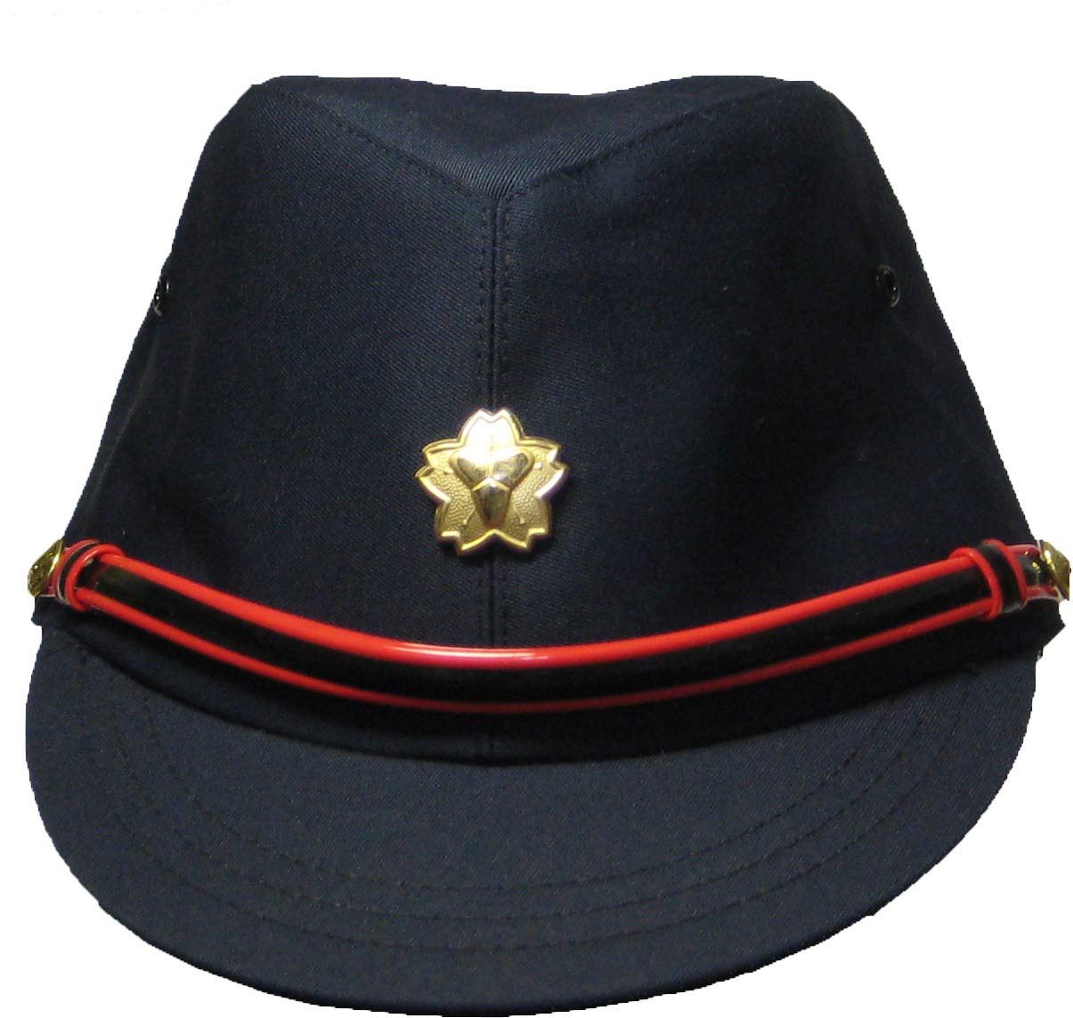 【10/10限定!確率1/2 最大100％P還元】消防団紺色略帽 (消防/操法/消防団) SH
