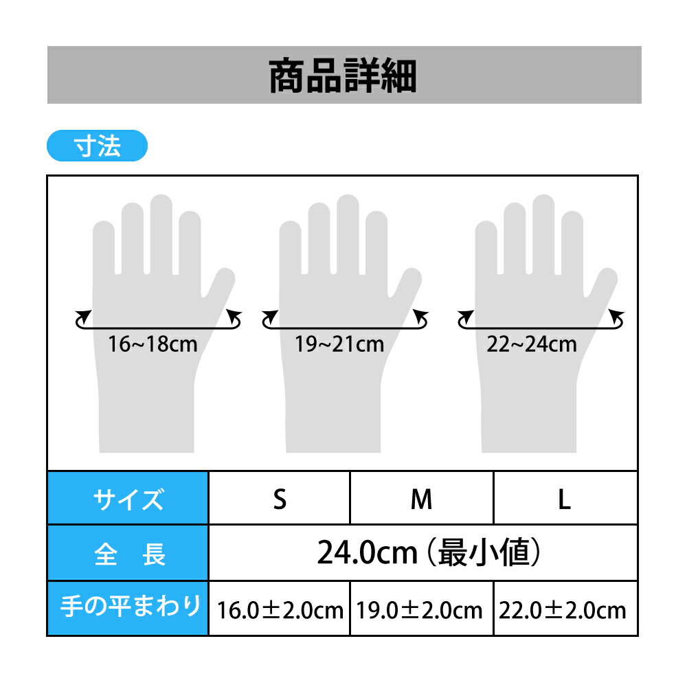 在庫あり 医療用 ニトリル手袋 パウダーフリー 2000枚(100枚入x20箱) 青 S M L 食品衛生法適合品 ブルー 粉なし ニトリルグローブ ニトリル ゴム手袋 使い捨て 左右兼用