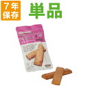 7年保存　BALANCE COOKIE 【バランスクッキー】　レーズン味　単品 美味しく食べやすい7年保存クッキーができました。 ご家庭や会社、学校など大規模災害時に備蓄品として最適です。 コンパクト省スペースで備蓄に最適 調理がいらず、すぐに食べることができるクッキーは災害時の備蓄・保存食などに最適です。 簡単に開封できるので、どこでもサッと手軽に食べられます。 ■品名 焼菓子 ＜原材料名＞ 小麦粉(国内製造)、パン粉(小麦粉、糖類、その他)、マーガリン、レーズン、砂糖、異性化液糖、鶏卵、全粉乳、ハチミツ、ショートニング、 食用卵殻粉／膨張剤、香料、ビタミンA、ビタミンD3、ビタミンE、ビタミンB1、ビタミンB6、ビタミンB12、ナイアシン、パントテン酸カルシウム、葉酸、ビタミンC(一部に小麦・卵・乳成分・大豆を含む) ■栄養成分表示(1本あたり) エネルギー：150kcal タンパク質：1.7g 脂質：7.7g 炭水化物：18.3g 食塩相当量：0.1g ■アレルゲン 小麦、卵、乳成分、大豆 ※本品製造工場では、落花生、くるみ、ゴマ、カシューナッツ、アーモンドを含む製品を生産しております。 ※ハチミツが含まれますので、1歳未満の乳児には食べさせないでください。 ■入数：2本 ■保存期間：7年(商品裏面下部に記載) 直射日光・高温多湿を避けて、常温で保存してください。