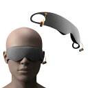 【アイマスク+取り外し可能な耳栓】ノイズリダクションアイマスク スリープマスク 睡眠用 遮光 3Dスリープアイマスク 耳掛け 3D 光の遮断 耳栓付き ノイズ低減 あいみん 安眠 睡眠 安眠マスク 快眠 グッズ 軽量 目隠し 圧迫感なし 男女兼用 昼寝 飛行機 旅行用(3)