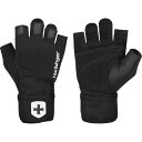 Harbinger ハービンジャー プロ リストラップ グローブ 男女兼用 ユニセックス 筋トレ ベンチ トレーニンググローブ Pro Wristwrap Gloves 2.0