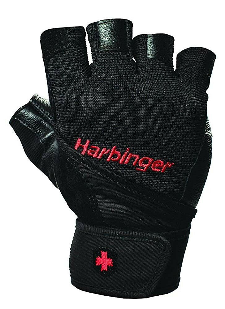 Harbinger ハービンジャー プロ リストラップ トレーニンググローブ ウエイトリフティンググローブ 輸入品