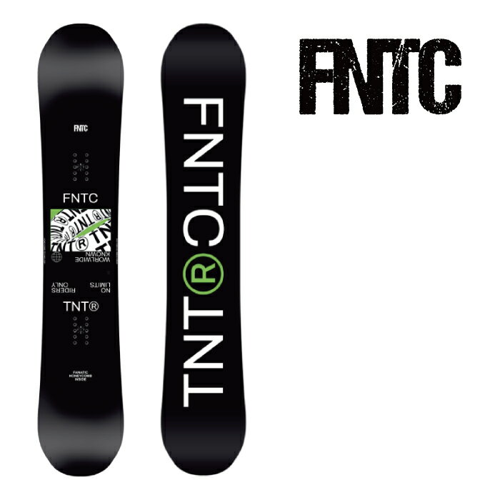 FNTC TNT R ROCKER BLACK GREEN 2021-22 スノーボード 板 メンズ レディース エフエヌティシー ティエヌティ ロッカー ブラックグリーン 2022 日本正規品