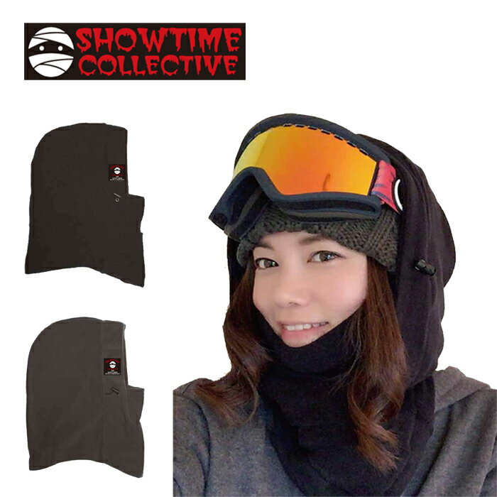 SHOWTIME COLLECTIVE FLEECE HOODWARMER 2021-22 スノーボード メンズ レディース ショータイム コレクティブ フリース フードウォーマー ソリッド　FHW-006 2022 日本正規品