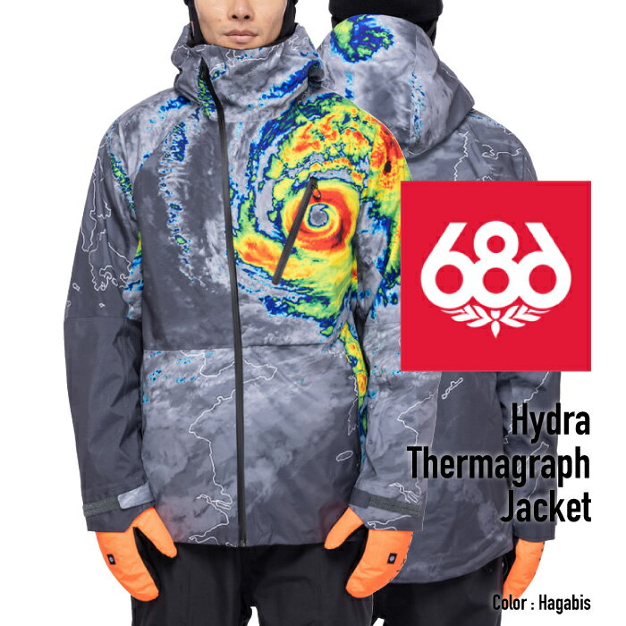 2022-23 686 HYDRA THERMAGRAPH JACKET Hagabis Snowboards Wear シックスエイトシックス ハイドラサーマグラフジャケット ハガビス スノーボード ウエアー 日本正規品