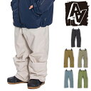 【特典あり】2022-23 AA HARDWEAR CO. 717 PANTS Black / Beige / Khaki / Mock / Off White / Sax Snowboards Wear ダブルエー ハードウエア 717 パンツ ブラック オフホワイト サックス モッ…