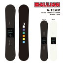 2022-23 ALLIAN A-TEAM アライアン エーチーム スノーボード 板 メンズ 2023 22-23 日本正規品