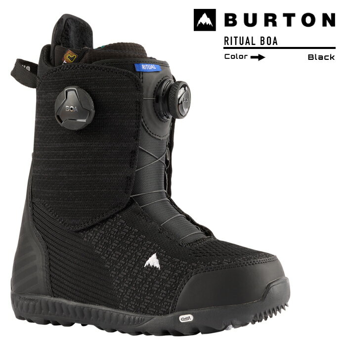 2022-23 BURTON RITUAL BOA BLACK スノーボード ブーツ バートン リチュアル ボア ブラック 2023 BOOTS 日本正規品 予約商品