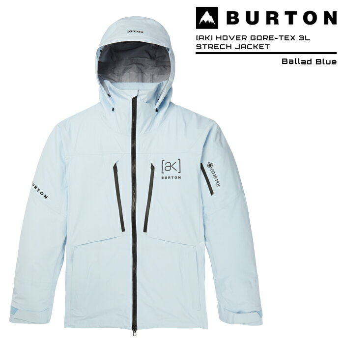 2022-23 BURTON AK HOVER GORE-TEX 3L STRETCH JACKET Ballad Blue o[g G[P[ zo[ SAebNX 3C[ Xgb` WPbg Xm[{[h EGA[ 2023 {Ki