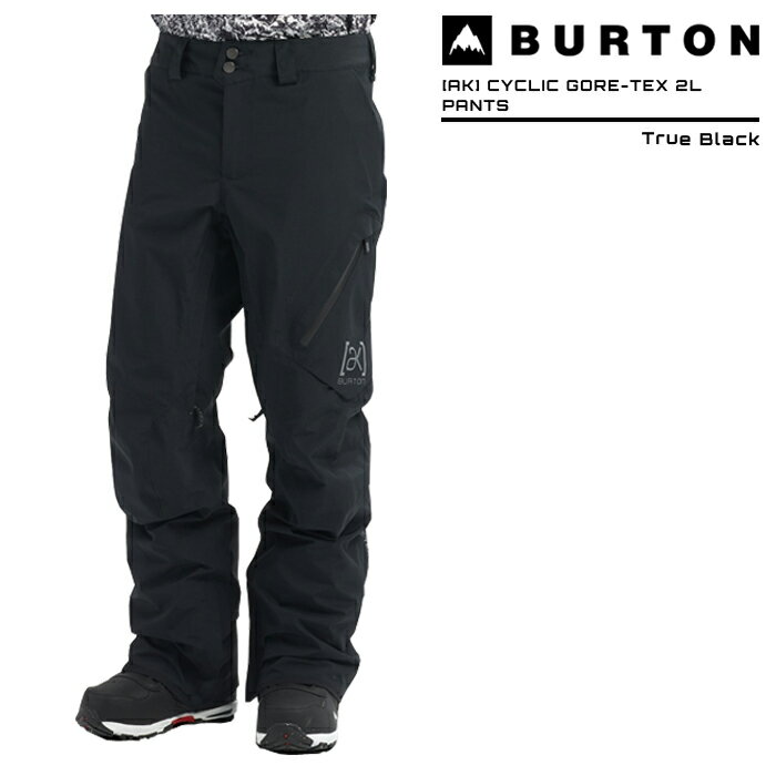 2022-23 BURTON AK CYCLIC GORE-TEX 2L PANTS True Black バートン エーケー サイクリック ゴアテックス 2レイヤー ビブパンツ スノーボード ウエアー 2023 日本正規品 予約商品