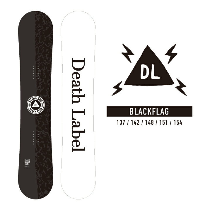 2022-23 DEATH LABEL BLACK FLAG スノーボード 板 メンズ レディース デスレーベル ブラックフラッグ 2023 ...