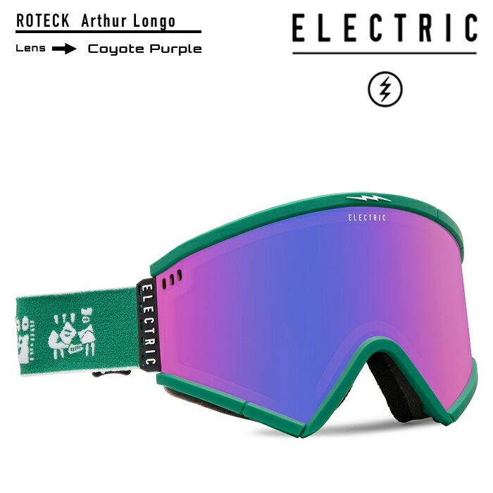 2022-23 ELECTRIC ROTECK Arthur Longo Coyote Purple Contrast GOGGLES ゴーグル スキー スノーボード エレクトリック ローテック アーサーロンゴ 2023 日本正規品