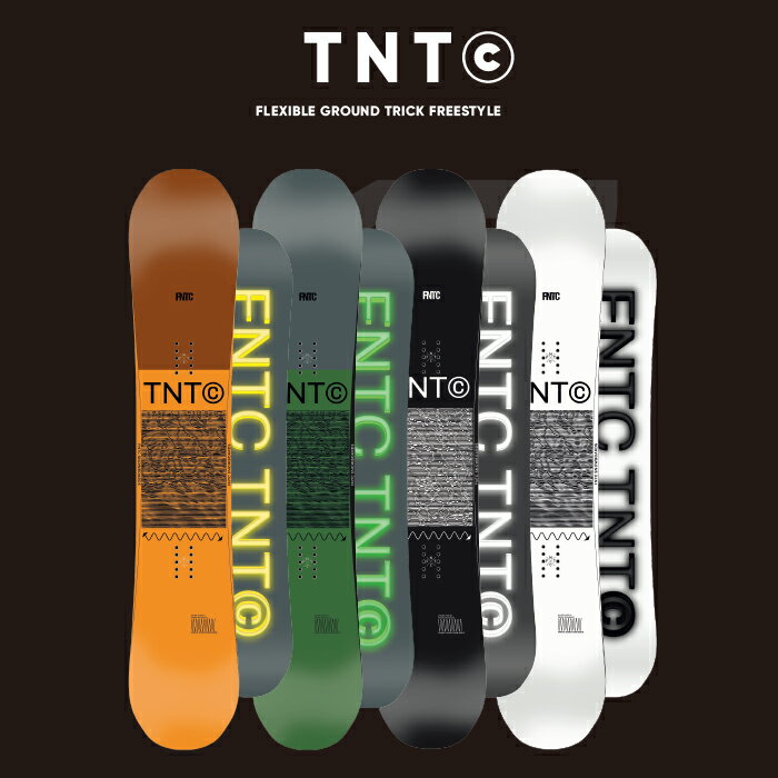 2022-23 FNTC TNT CAMBER スノーボード 板 メンズ レディース ユニセックス エフエヌティシー ティエヌティ キャンバー ハイブリッドキャンバー 2023 日本正規品 予約商品