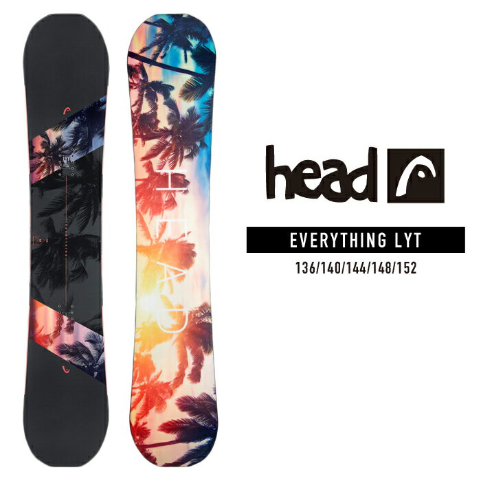 2022-23 HEAD EVERYTHING LYT Snowboards スノーボード 板 レディース エブリシング ライト ハイブリッドキャンバー 2023 日本正規品