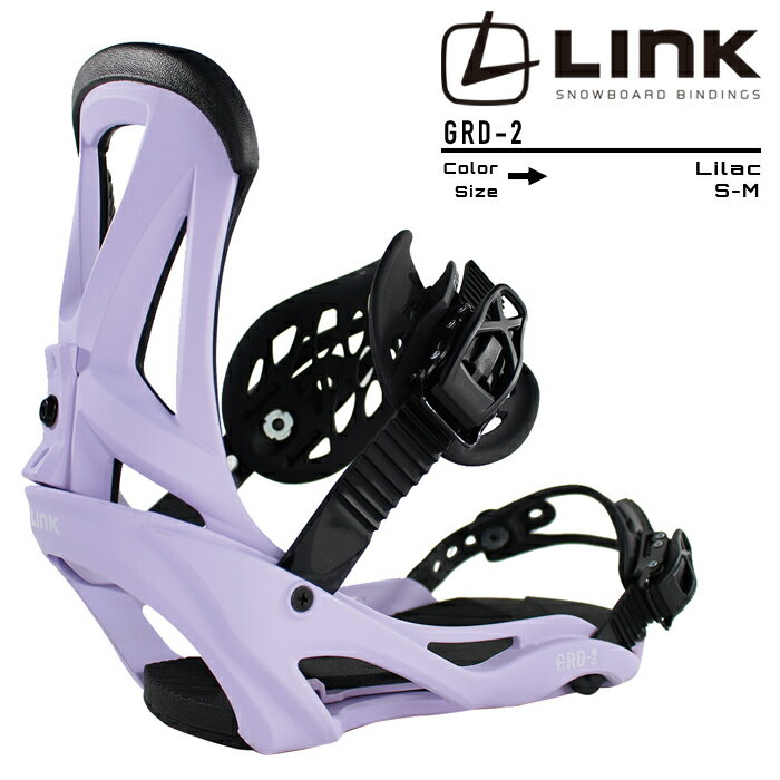 2022-23 LINK GRD-2 BINDING Lilac スノーボード バインディング ビンディング メンズ レディース リンク ジーアールディーツー ライラック 2023 日本正規品