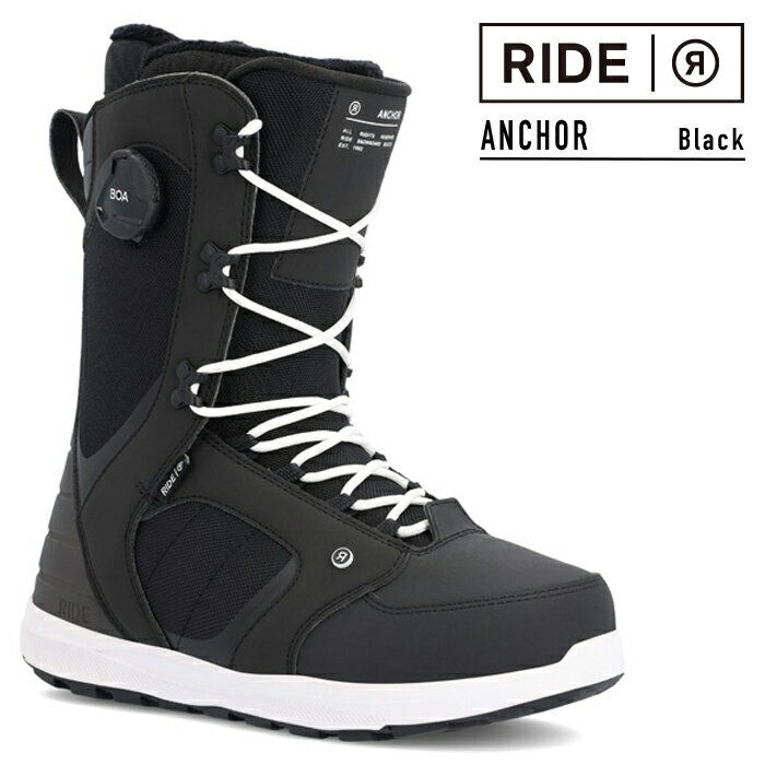 2022-23 RIDE ANCHOR BLACK メンズ スノーボ