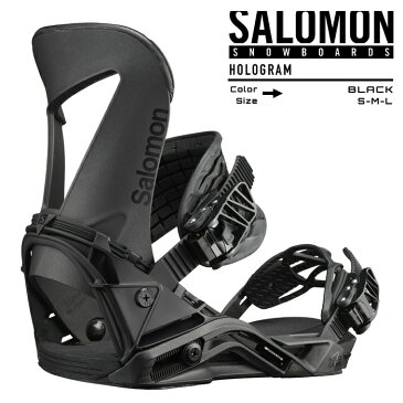 2022-23 SALOMON HOLOGRAM Black スノーボード ビンディング バインディング サロモン ホログラム ブラック 2023 日本正規品 予約商品