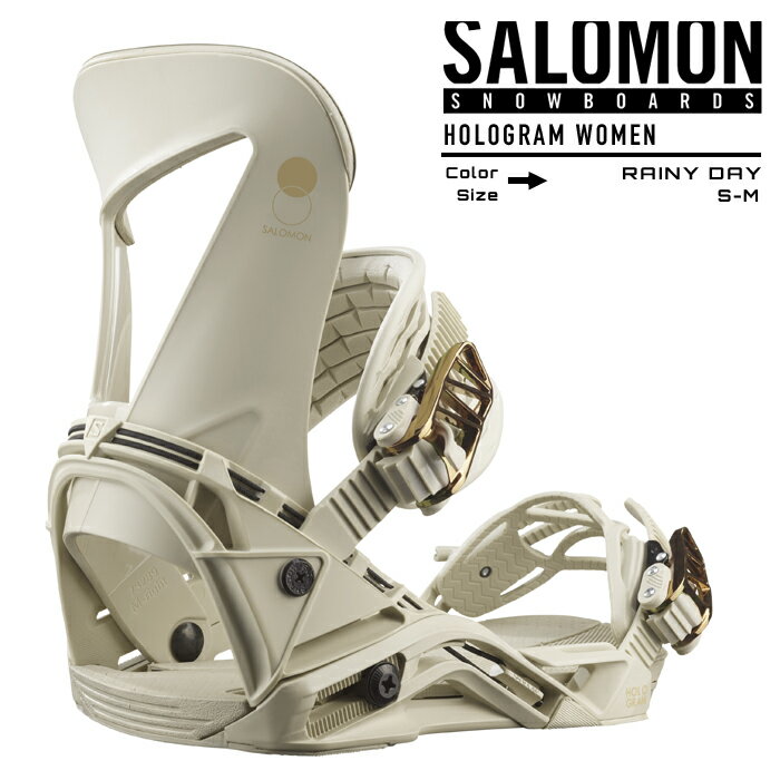 2022-23 SALOMON HOLOGRAM W Rainy Day スノーボード ビンディング バインディング サロモン ホログラム ウーマン レイニーデイ 2023 日本正規品 予約商品