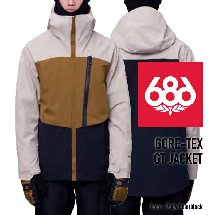 2023-24 686 MEN'S GORE-TEX GT JACKET Putty Colorblock åȥå ϥ Ρܡɥ  ƥå 㥱å 2024 