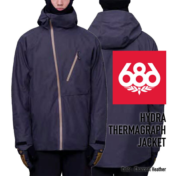 2023-24 686 MEN'S HYDRA THERMAGRAPH JACKET Charcoal Heather VbNXGCgVbNX Nn` Xm[{[hEFA Y T[}Ot WPbg 2024 {Ki