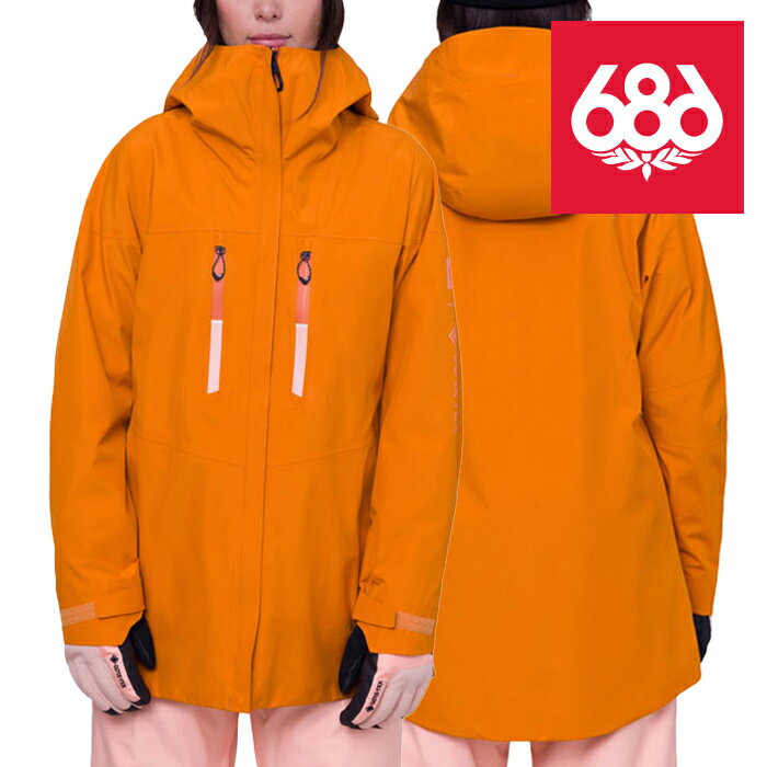 2023-24 686 WOMEN'S GORE-TEX SKYLINE SHELL JACKET Copper Orange åȥå ϥ Ρܡɥ ƥå 饤󥷥 㥱å ǥ  2024 