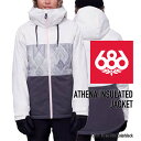 2023-24 686 WOMEN'S ATHENA INSULATED JACKET Birch Geo Colorblock シックスエイトシックス ロクハチ ス...