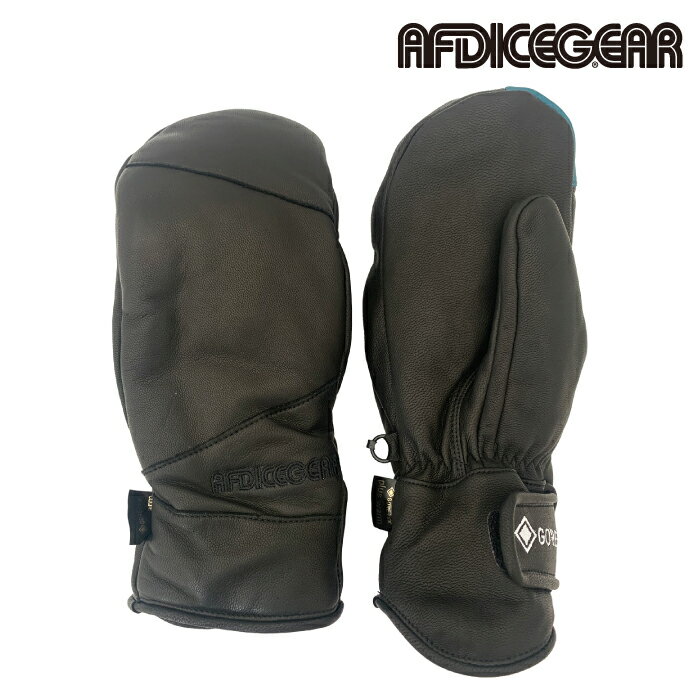 2023-24 AFDICEGEAR LEATHER MITT GLOVE Black G[GtfB U[~bg O[u SAebNX Xm[{[h  2024 {Ki