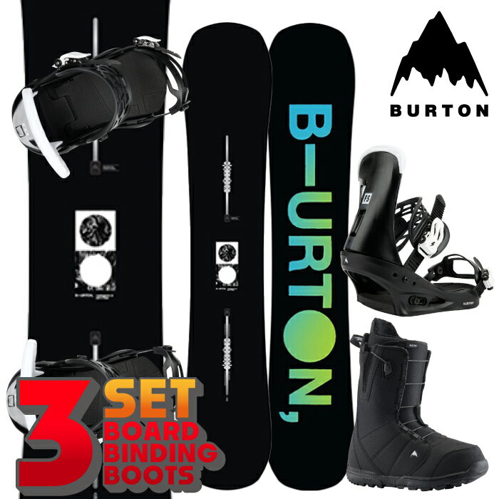 スノーボード 3点セット2023-24 BURTON INSTIGATOR - FREESTYLE - MOTO バートン 板 バインディング ビンディング 金具 ブーツ 2024 日本正規品