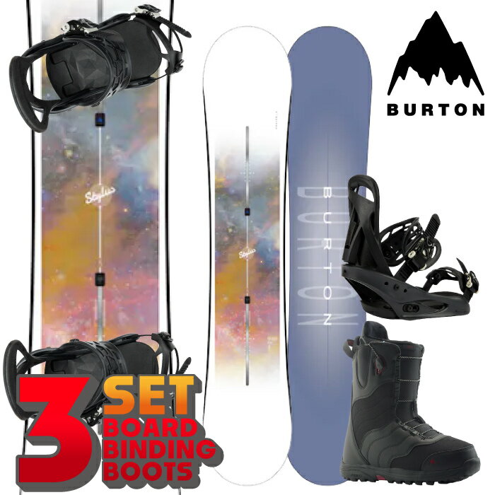 スノーボード 3点セット2023-24 BURTON STYLUS - CITIZEN - MINT バートン 板 バインディング ビンディング 金具 ブーツ 2024 日本正規品