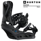 2023-24 BURTON ESCAPADE Re:Flex Black バートン エスカペード リフレックス ブラック 黒 レディース スノーボード バインディング ビンディング 2024 日本正規品