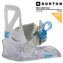 2023-24 BURTON KIDS' MINI GROM DISC White バートン ミニグロムディスク ホワイト 白 キッズ ユース こども スノーボ...