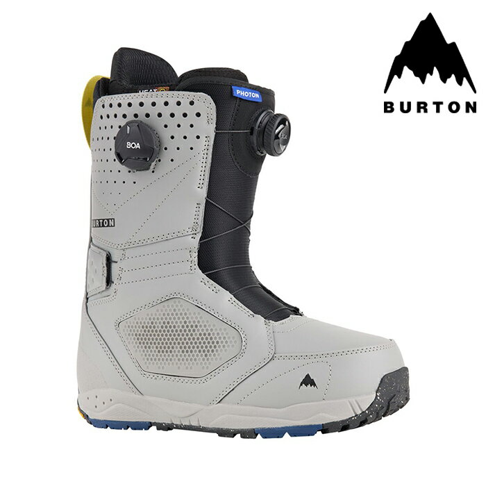 2023-24 BURTON PHOTON BOA WIDE Gray バートン フォトン ボア ワイド グレー メンズ スノーボード ブーツ 2024 日本正規品