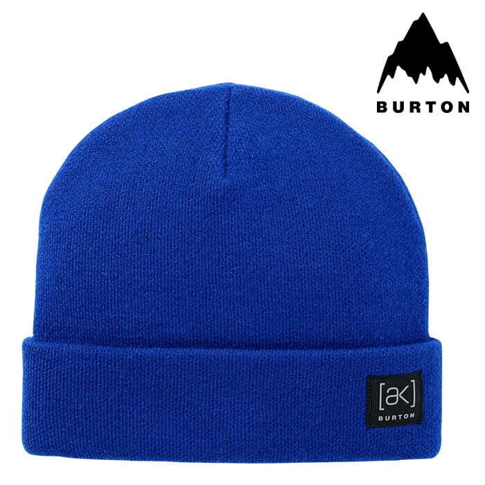 2023-24 BURTON [AK] STAGGER BEANIE Jake Blue バートン スタッガー ビーニー ブルー スノーボード 2024 日本正規品