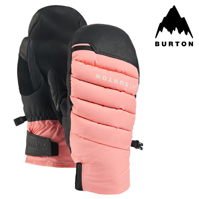 2023-24 BURTON  OVEN GORE-TEX INFINIUM MITTENS Reef Pink バートン オーブン ゴアテックス インフィニウム ミトン ピンク スノーボード グローブ 2024 日本正規品