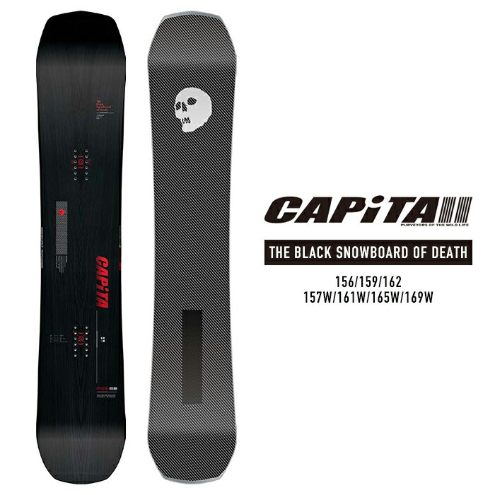 楽天Woven2023-24 CAPITA THE BLACK SNOWBOARD OF DEATH キャピタ ザ・ブラックスノーボードオブデス メンズ スノーボード 板 2024 日本正規品