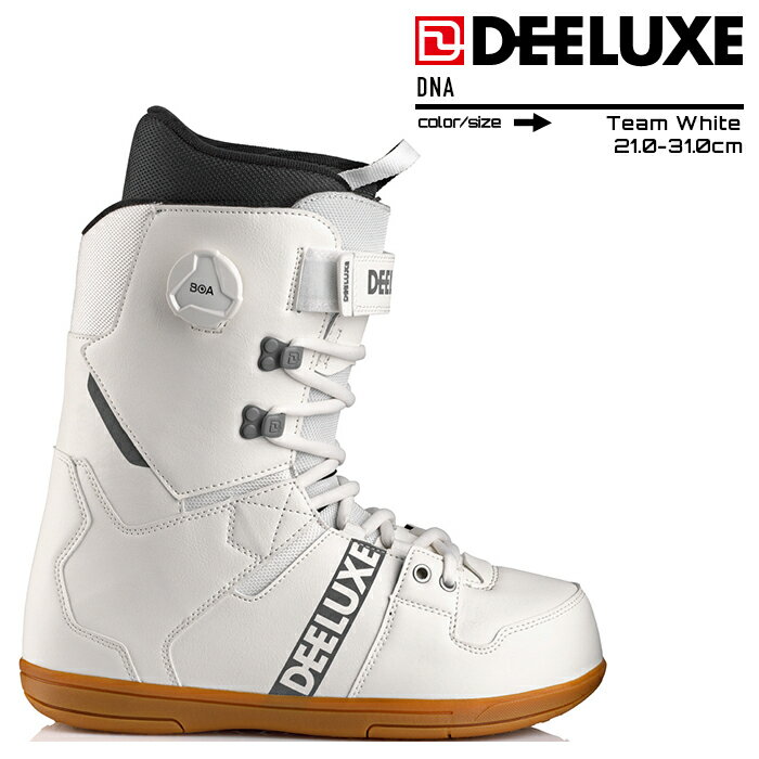 2023-24 DEELUXE DNA Team White ディエヌエー チームホワイト 白 ボア ダイヤル ユニセックス レディース メンズ スノーボード ブーツ 2024 日本正規品