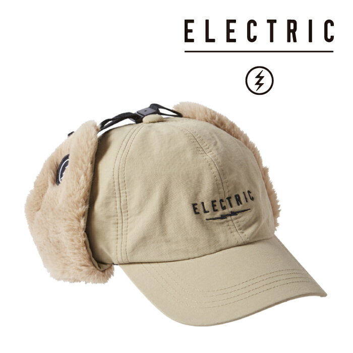 2023-24 ELECTRIC EAR FLAP LOW CAP Tan E24F21 エレクトリック フライトキャップ スノーボード 帽子 2024 日本正規品