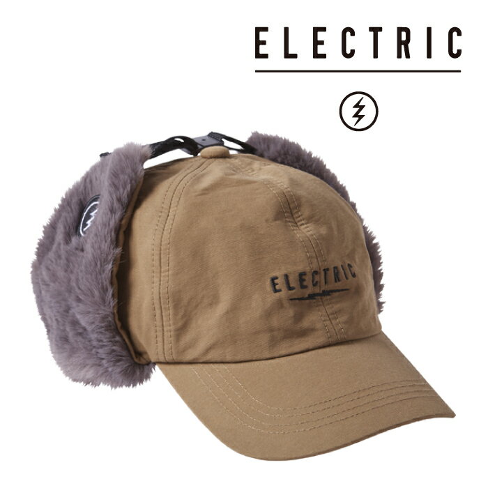 2023-24 ELECTRIC EAR FLAP LOW CAP Camel E24F21 エレクトリック フライトキャップ スノーボード 帽子 2024 日本正規品