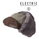 2023-24 ELECTRIC BOMBER CAP Olive E24F22 エレクトリック フライトキャップ スノーボード 帽子 2024 日本正規品