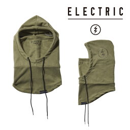 2023-24 ELECTRIC FLEECE HOOD WARMER Olive E24F32 エレクトリック フリースフードウォーマー スノーボード 2024 日本正規品