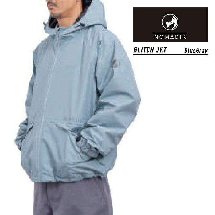 2023-24 NOMADIK GLITCH JKT BLUEGRAY ノマディック グリッチ ジャケット ブルーグレー 2024 日本正規品