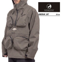 2023-24 NOMADIK ANORAK JKT OLIVE ノマディック アノラック ジャケット オリーブ 2024 日本正規品