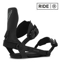 2023-24 RIDE A-6 Black ライド ブラック スノーボード ビンディング バインディング メンズ 日本正規品