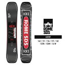 2023-24 ROME SDS AGENT ローム エージェント スノーボード 板 Snowboards 2024 日本正規品