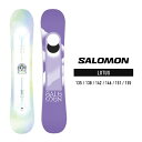 2023-24 SALOMON LOTUS サロモン ロータス レディース スノーボード 板 Snowboards 2024 日本正規品