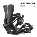 2023-24 SALOMON RHYTHM Black サロモン リズム ブラック 黒 スノーボード バインディング ビンディング ユニセックス レディース メンズ 2024 日本正規品 【Brand】 1947年にスキーエッジの製造からスタート。リーディングブランドとして高いクオリティ、テクノロジーを持つスキーの技術を用いて1997年からスノーボードがスタートしました。発足当初から他社にはないサロモンスノーボードオリジナルのコンセプト、構造をリリースし続けています。現在もサロモンライダーたちと日々テストを繰り返し、最高のギアを提供することに注力しています。 【Details】 RHYTHMバインディングは、多くの機能を備えています。あらゆるコンディションで優れたフィット感と快適性を実現します。このバインディングの特徴は軽量な非対称デザインで、完璧なバランスを実現していることです。豊富な機能で快適性を向上させ、外でも簡単に調整可能なサポートと操作性の両 立を実現しました。 BASEPLATE：Rhythm Baseplate, Composite 30 %, Adjustable Toe Ramp, Universal Disc, IMS, Unite Disc Compatibility STRAP：Supreme lite ankle strap, Supreme lite toe strap, MicroMax Strap Adjustments HIGHBACK：Rhythm, HB Filter, 12° pre-rotated shape PADDING：Full EVA, Canted Footbed RATCHET：MP Ratchet, Composite Buckle Lever サイズ目安( ブーツ適応サイズ ) XS S M L メンズ - 22.5-26cm 25.5-28.5cm 29-31.5cm レディース - 22.5-26cm 25.5-28.5cm 29-31.5cm ジュニア 19-22cm 22-23.5cm 24-25.5cm - ※サイズはメーカー推奨となりますので、ブーツの種類により対応サイズ内であっても入らない場合もございます。 White Oil Green Race Blue Tender Yellow Dusk Purple Lilac Ash 【キーワード】 サロモン スノボー ビンディング バインディング 金具 初心者 中級者 メンズ レディース フリーライド フリースタイル パーク おしゃれ オシャレ 人気 ブランド SALOMON snowboards bindings freeride freestyle mens ladies